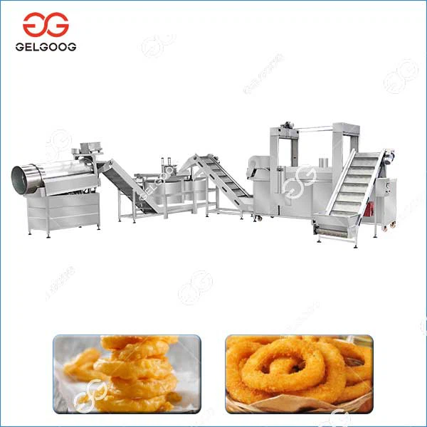Onion Ring Frying Line